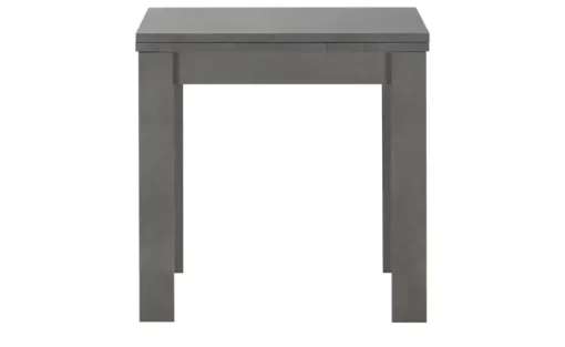 Esstisch ausziehbar Martin | 80 cm, Graphit, matt