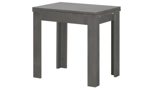 Esstisch ausziehbar Martin | 80 cm, Graphit, matt