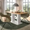Esstisch ausziehbar  Moritz | Weiß, Eiche Artisan (Nachbildung)