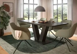 Esstisch ausziehbar Moritz | Anthrazit | Möbel Höffner