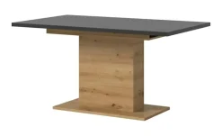 Esstisch ausziehbar  Moritz | Eiche Artisan (Nachbildung), Grau