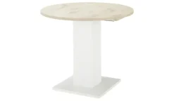 Esstisch ausziehbar Peter | 90 cm (rund), Eiche (Nachbildung)