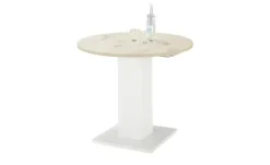 Esstisch ausziehbar Peter | 90 cm (rund), Eiche (Nachbildung)