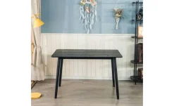 Esstisch Bonifacio | Schwarz, Esche | Möbel Höffner