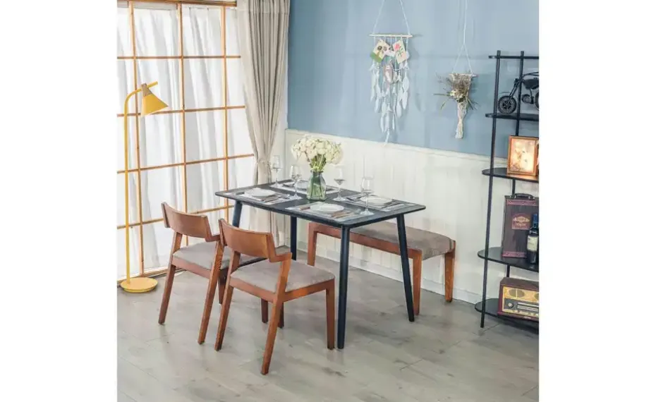 Esstisch Bonifacio | Schwarz, Esche | Möbel Höffner