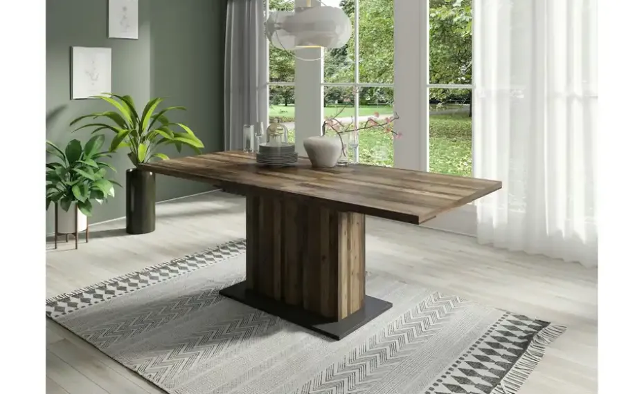 Esstisch mit Auszug Athen | Braun | Möbel Höffner