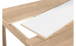 Esstisch mit Kontrasteinlage Nori | 80 cm, 120 cm