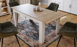 Esstisch Toneo | Eiche (Nachbildung), Weiß | Höffner