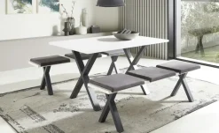 Esstisch Xari | 140 cm, Weiß | Möbel Höffner