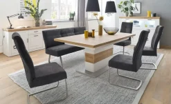 Esszimmerbank Lenata | Anthrazit, 155 cm | Höffner