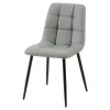 Esszimmerstuhl Antibes | Hellgrau, Schwarz | Höffner