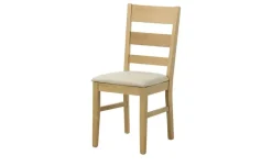 Esszimmerstuhl aus Eiche massiv Olaf | Beige | Höffner