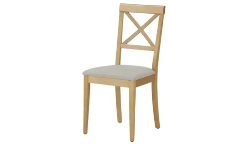 Esszimmerstuhl aus Massivholz Arne | Taupe | Höffner
