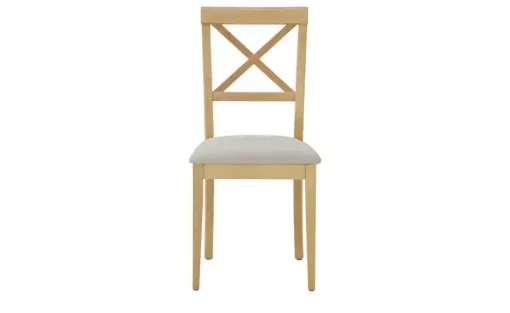 Esszimmerstuhl aus Massivholz Arne | Taupe | Höffner