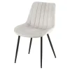 Esszimmerstuhl Claudio | Hellgrau, Schwarz | Höffner