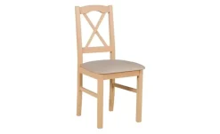 Esszimmerstuhl 2er-Set | Eiche Sonoma, Beige | Höffner