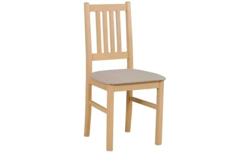 Esszimmerstuhl 4er-Set | Eiche Sonoma, Hellbeige