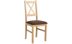 Esszimmerstuhl 2er-Set | Eiche Sonoma, Haselnussbraun