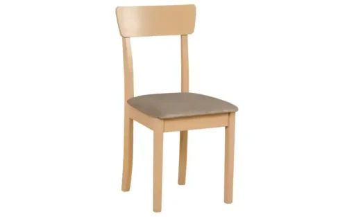 Esszimmerstuhl 4er-Set | Eiche Sonoma, Nude | Höffner