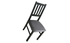 Esszimmerstuhl 2er-Set | Schwarz, Graphit | Höffner
