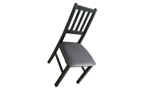 Esszimmerstuhl 2er-Set | Schwarz, Graphit | Höffner