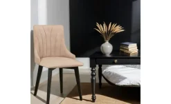 Esszimmerstuhl 6er-Set | Schwarz, Beige | Möbel Höffner