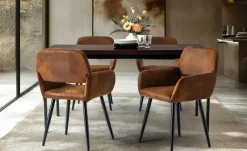 Esszimmerstuhl 2er-Set Mayfair | Braun | Möbel Höffner