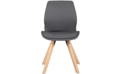 Esszimmerstuhl Luna | Grau, Natur, 87,5 cm | Höffner