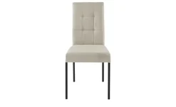 Esszimmerstuhl Nanda | Webstoff, Beige | Möbel Höffner