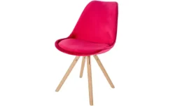 Esszimmerstuhl Sofia | Rot, Beige | Möbel Höffner