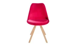 Esszimmerstuhl Sofia | Rot, Beige | Möbel Höffner