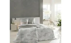 ESTELLA Bettwäsche Jersey  Isabella 6862 | 135x200 cm, Silbergrau