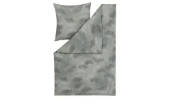ESTELLA Bettwäsche Jersey  Isabella 6862 | 135x200 cm, Olivgrün