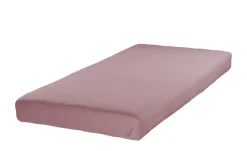 ESTELLA Fein-Jersey Spannbetttuch UNI | Flieder, 100x200 cm