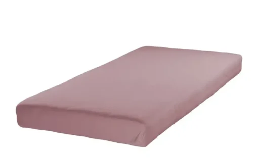 ESTELLA Fein-Jersey Spannbetttuch UNI | Flieder, 100x200 cm