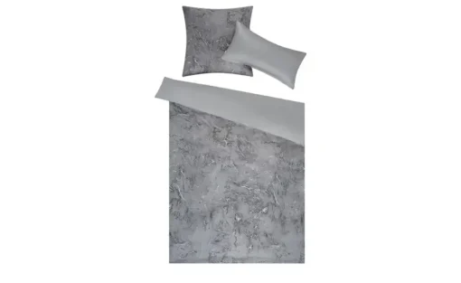 ESTELLA Mako-Satin-Bettwäsche Raphael | 135x200 cm, Graphit