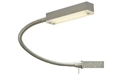 Fischer-Honsel LED-Bettleuchte, 1-flammig, Nickel matt