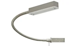 Fischer-Honsel LED-Bettleuchte, 1-flammig, Nickel matt