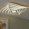 Fischer-Honsel LED-Deckeneuchte, weiß, mit Fernbedienung und Backlight