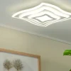 Fischer-Honsel LED-Deckenleuchte weiß ´quadratisch geschwungen`