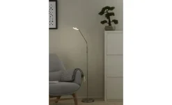 Fischer-Honsel LED-Leseleuchte, Nickel-matt mit Dimmer