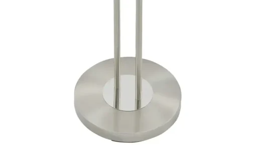 Fischer-Honsel LED-Leseleuchte,2-flammig, Nickel-matt mit Dimmer