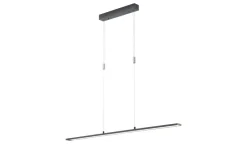 Fischer-Honsel LED-Pendelleuchte, sandschwarz | Höffner