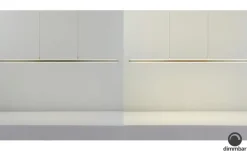 Fischer-Honsel LED-Pendelleuchte, Nickel-matt mit Dimmer