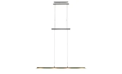 Fischer-Honsel LED-Pendelleuchte, nickel matt | Höffner
