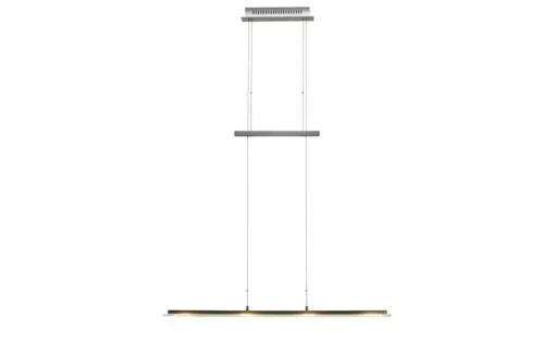 Fischer-Honsel LED-Pendelleuchte, nickel matt | Höffner
