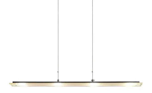 Fischer-Honsel LED-Pendelleuchte, nickel matt | Höffner