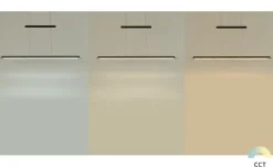 Fischer-Honsel LED-Pendelleuchte, schwarz-matt/Rauchglas