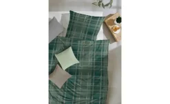 Flanell Bettwäsche-Set | Grün, 200 cm | Möbel Höffner
