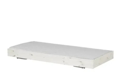 FLEXA Bett mit Ausziehbett Flexa Classic | Kiefer, Weiß